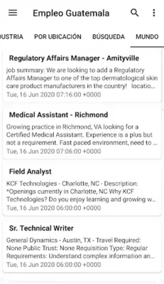 Empleo Guatemala android App screenshot 1