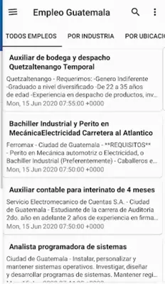 Empleo Guatemala android App screenshot 4