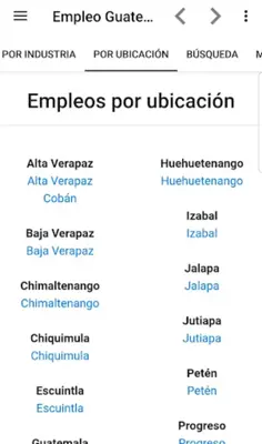 Empleo Guatemala android App screenshot 5